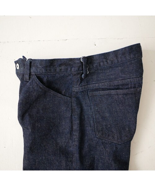 その他セレクト（ソノタセレクト）の「brassband｜ブラスバンド｜ STANDARD DENIM PANTS｜スタンダードデニムパンツ｜ INDIGO O.W ｜Men's（デニムパンツ・メンズ・その他）」の6枚目の写真