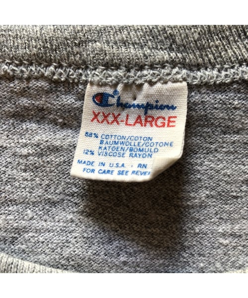 ✅️ 新品 3XL Champion チャンピオン 100周年 総柄 Tシャツ 大きいサイズと大きい服のメンズ通販【ビッグエムワン】【sh0519