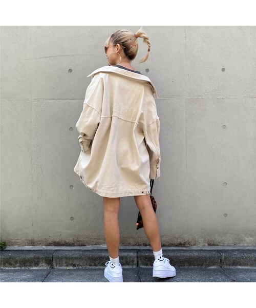 no brand（ノーブランド）の「カツラギシャツJK｢EBRAVER ｣#65303（その他アウター・レディース・その他）」の6枚目の写真