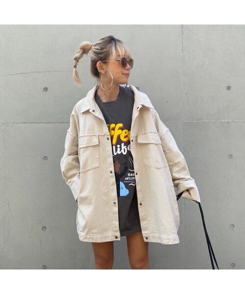 no brand（ノーブランド）の「カツラギシャツJK｢EBRAVER ｣#65303（その他アウター・レディース・その他）」の10枚目の写真