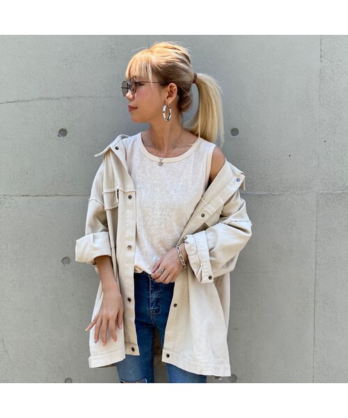 no brand（ノーブランド）の「カツラギシャツJK｢EBRAVER ｣#65303（その他アウター・レディース・その他）」の3枚目の写真