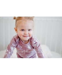 L'ovedbaby/Paint Kids Long-sleeve PJ set(Lavender)