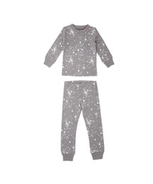 L'ovedbaby/Paint Kids Long-sleeve PJ set(Light Gray)