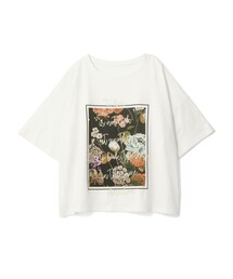 GRL | 花柄プリントTシャツ(Tシャツ/カットソー)