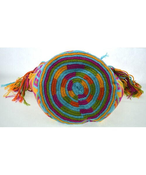 Wayuu Handmade Bags & Belts（-）の「Wayuu Handmade Bag - Warm Spring（バッグ・レディース・Warm Spring）」の3枚目の写真