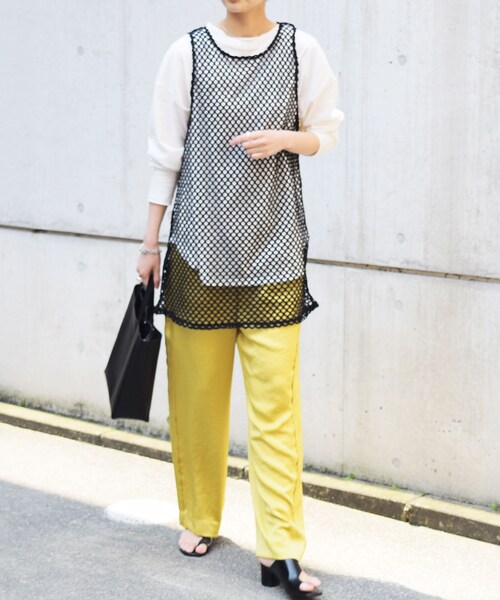 no brand（ノーブランド）の「メッシュタンクTOP（タンクトップ・レディース・その他）」の9枚目の写真