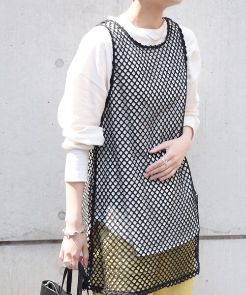 no brand（ノーブランド）の「メッシュタンクTOP（タンクトップ・レディース・その他）」の7枚目の写真