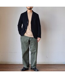 FOB FACTORY ネイビー セットアップ FOB FACTORY（エフオービーファクトリー）の「【大ヒットパンツ