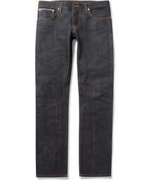 Nudie Jeans | Nudie Jeans Grim Tim Slim-Fit Organic Dry Denim Jeans(デニムパンツ)
