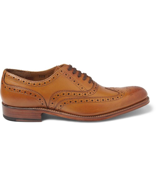 GRENSON（グレンソン）の「Grenson Dylan Leather Wingtip Brogues（シューズ・メンズ・Brown・UK 6 (US 7)/UK 6.5 (US 7.5)/UK 7 (US 8)/UK 7.5 (US 8.5)/UK 8 (US 9)/UK 8.5 (US 9.5)/UK 9 (US 10)/UK 9.5 (US 10.5)/UK 10 (US 11)/UK 10.5 (US 11.5)/UK 11 (US 12)/UK 11.5 (US 12.5)/UK 12 (US 13)）」の8枚目の写真
