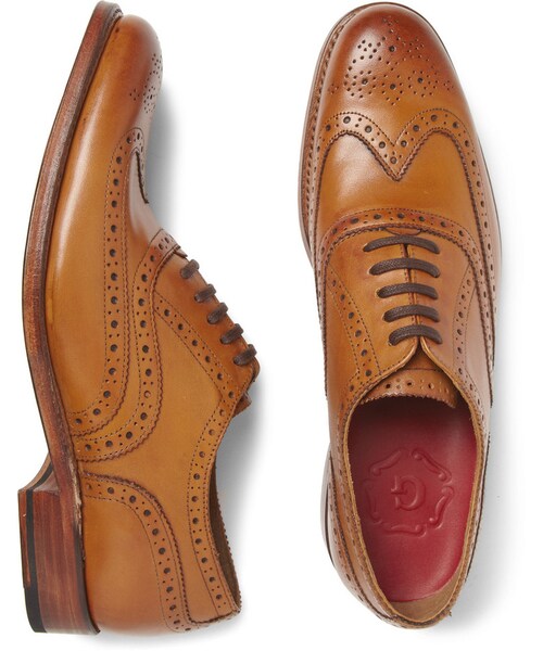 GRENSON（グレンソン）の「Grenson Dylan Leather Wingtip Brogues（シューズ・メンズ・Brown・UK 6 (US 7)/UK 6.5 (US 7.5)/UK 7 (US 8)/UK 7.5 (US 8.5)/UK 8 (US 9)/UK 8.5 (US 9.5)/UK 9 (US 10)/UK 9.5 (US 10.5)/UK 10 (US 11)/UK 10.5 (US 11.5)/UK 11 (US 12)/UK 11.5 (US 12.5)/UK 12 (US 13)）」の2枚目の写真