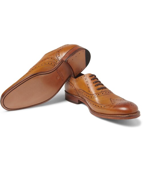 GRENSON（グレンソン）の「Grenson Dylan Leather Wingtip Brogues（シューズ・メンズ・Brown・UK 6 (US 7)/UK 6.5 (US 7.5)/UK 7 (US 8)/UK 7.5 (US 8.5)/UK 8 (US 9)/UK 8.5 (US 9.5)/UK 9 (US 10)/UK 9.5 (US 10.5)/UK 10 (US 11)/UK 10.5 (US 11.5)/UK 11 (US 12)/UK 11.5 (US 12.5)/UK 12 (US 13)）」の5枚目の写真