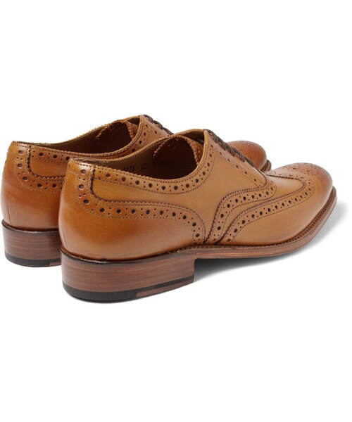 GRENSON（グレンソン）の「Grenson Dylan Leather Wingtip Brogues（シューズ・メンズ・Brown・UK 6 (US 7)/UK 6.5 (US 7.5)/UK 7 (US 8)/UK 7.5 (US 8.5)/UK 8 (US 9)/UK 8.5 (US 9.5)/UK 9 (US 10)/UK 9.5 (US 10.5)/UK 10 (US 11)/UK 10.5 (US 11.5)/UK 11 (US 12)/UK 11.5 (US 12.5)/UK 12 (US 13)）」の7枚目の写真