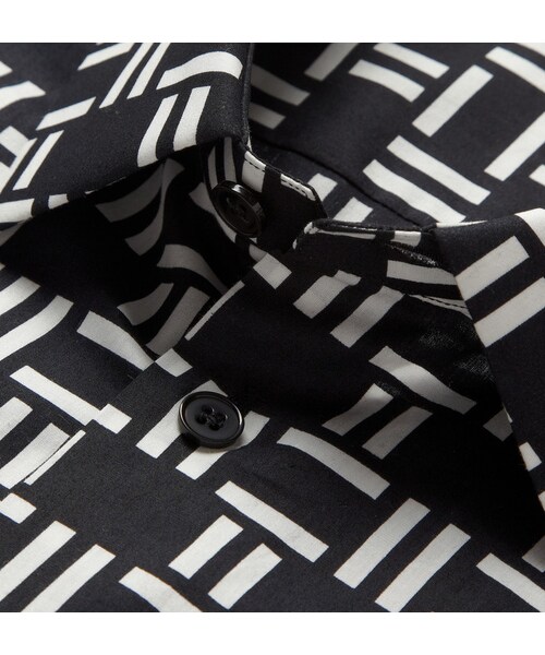 BALENCIAGA(バレンシアガ)の「Balenciaga Printed Slim-Fit Cotton Shirt(シャツ/ブラウス・メンズ・Black・EU 39 (UK/US 15.5)/EU 41 (UK/US 16)/EU 42 (UK/US 16.5)/EU 43 (UK/US 17)/EU 38 (UK/US 15))」の5枚目の写真