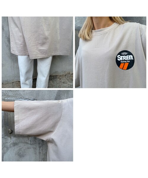 no brand（ノーブランド）の「サラサラBIGチュニック｢STREN｣#2039（Tシャツ/カットソー・レディース・その他）」の15枚目の写真