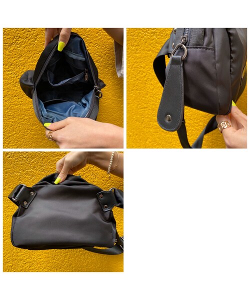 no brand（ノーブランド）の「ナイロンBAG｢おにぎり｣#F08（ボディバッグ/ウエストポーチ・レディース・その他）」の9枚目の写真