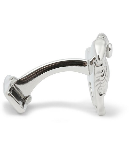 Alfred Dunhill（-）の「Alfred Dunhill Ram Engraved Steel Cufflinks