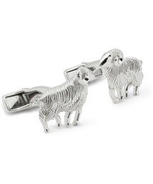 Alfred Dunhill（-）の「Alfred Dunhill Ram Engraved Steel Cufflinks