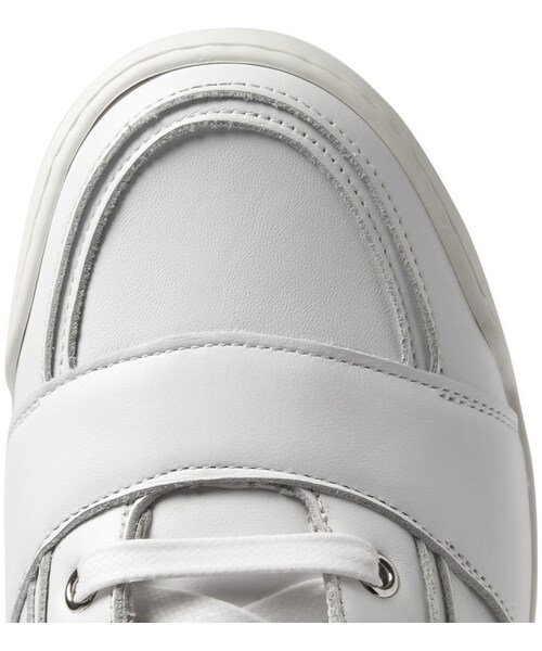 BALMAIN（バルマン）の「Balmain Leather High Top Sneakers（スニーカー・メンズ・White・EU 40 (US 7)/EU 41 (US 8)/EU 42 (US 9)/EU 43 (US 10)/EU 44 (US 11)/EU 45 (US 12)）」の5枚目の写真