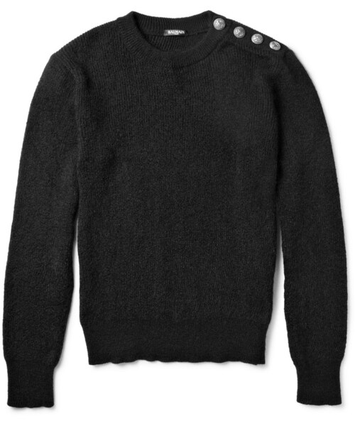 BALMAIN（バルマン）の「Balmain Wool and Mohair-Blend Sweater
