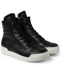 Balmain | Balmain Leather High Top Sneakers(Sneakers)
