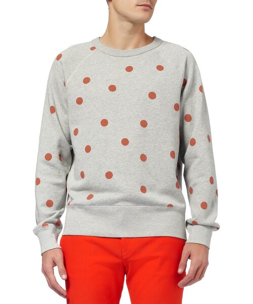 ACNE STUDIOS プリント スウェット College Photo $200 MENS ACNE STUDIOS COLLEGE FACE SWEATSHIRT SIZE S SMALL