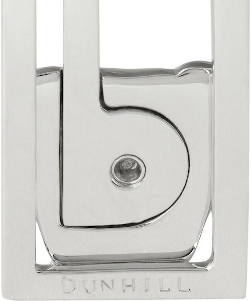DUNHILL ブルドッグデザイン マネークリップ　シルバー925 Alfred Dunhill（-）の「Alfred Dunhill Sterling Silver