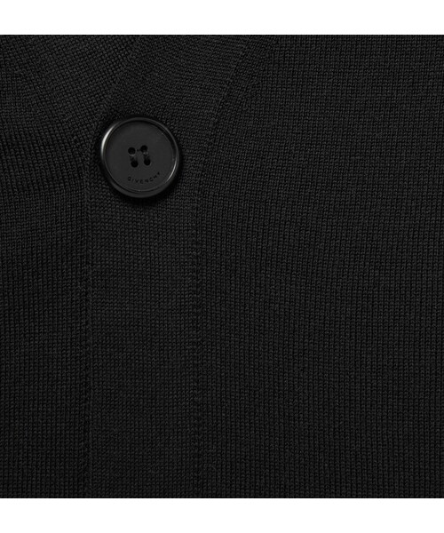 GIVENCHY(ジバンシイ)の「Givenchy Fine-Knit Wool Cardigan(カーディガン/ボレロ・メンズ・Black・XS/S/M/L/XL/XXL)」の2枚目の写真