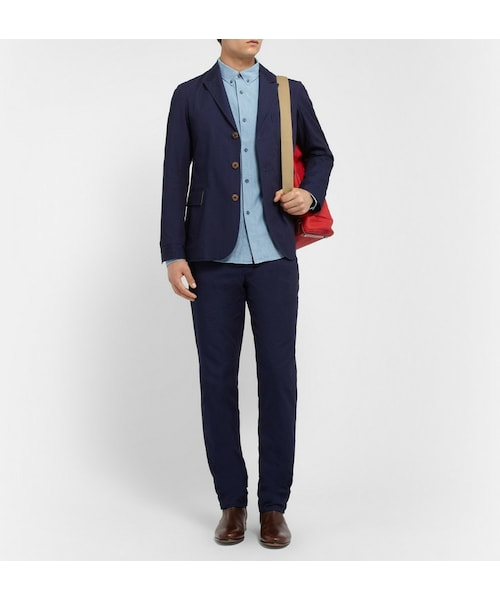 A.P.C.(アーペーセー)の「A.P.C. Leather Side-Zip Boots(ブーツ・メンズ・Brown・EU 40 (US 7)/EU 42 (US 9)/EU 43 (US 10)/EU 44 (US 11)/EU 45 (US 12))」の7枚目の写真