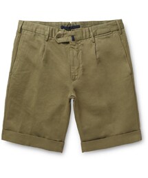 INCOTEX | Incotex Slim-Fit Linen and Cotton-Blend Shorts(その他パンツ)