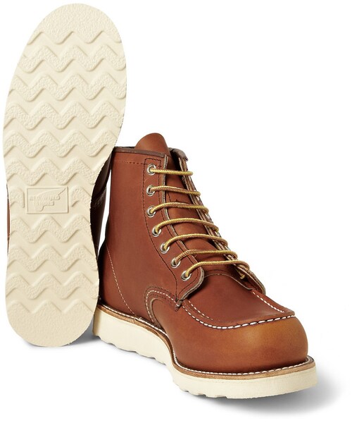 RED WING SHOES（レッドウィング）の「Red Wing Shoes Rubber-Soled Leather Boots（ブーツ・メンズ・Brown/GRAY・UK 6 (US 7)/UK 7 (US 8)/UK 8 (US 9)/UK 9 (US 10)/UK 10 (US 11)/UK 11 (US 12)/UK 12 (US 13)）」の15枚目の写真