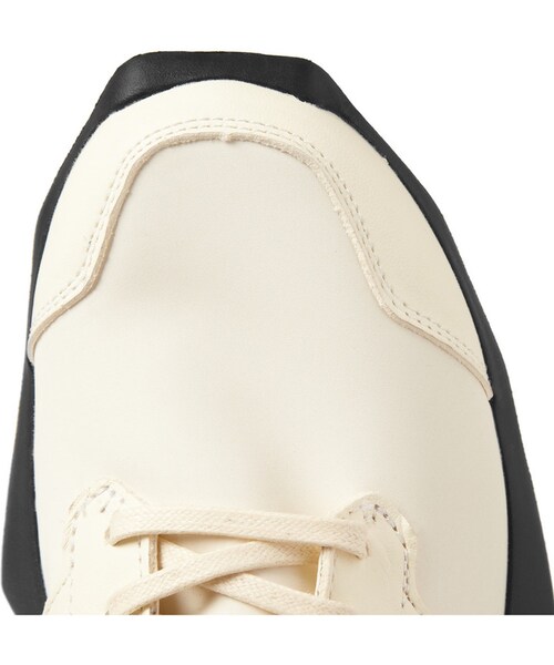 Rick Owens(リックオウエンス)の「Rick Owens adidas Panelled Leather and Fabric Sneakers(スニーカー・メンズ・White・UK 6 (US 7)/UK 7 (US 8)/UK 7.5 (US 8.5)/UK 8 (US 9)/UK 8.5 (US 9.5)/UK 9 (US 10)/UK 9.5 (US 10.5)/UK 10 (US 11)/UK 10.5 (US 11.5)/UK 11 (US 12)/UK 12 (US 13))」の4枚目の写真