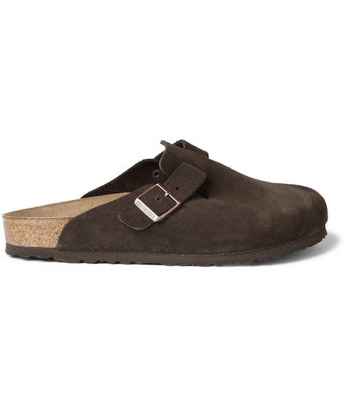 BIRKENSTOCK(ビルケンシュトック)の「Birkenstock Boston Suede Sandals(サンダル・メンズ・Brown・EU 39 (US 6)/EU 43 (US 10)/EU 46 (US 13)/EU 42 (US 9))」の3枚目の写真