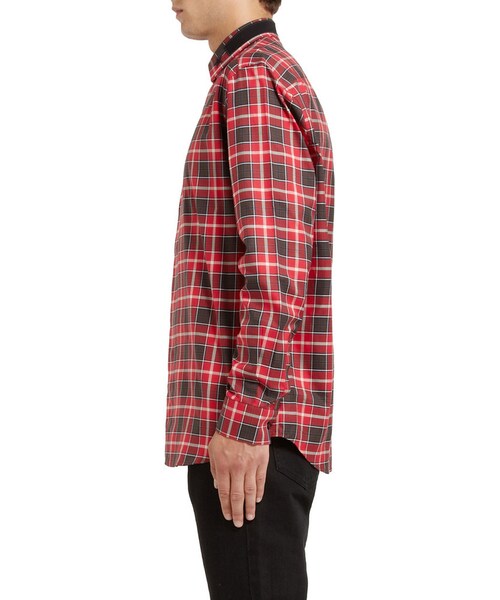 GIVENCHY(ジバンシイ)の「Givenchy Star-Trim Cotton Shirt(シャツ/ブラウス・メンズ・Red・EU 38 (UK/US 15)/EU 39 (UK/US 15.5)/EU 41 (UK/US 16)/EU 42 (UK/US 16.5)/EU 43 (UK/US 17))」の3枚目の写真