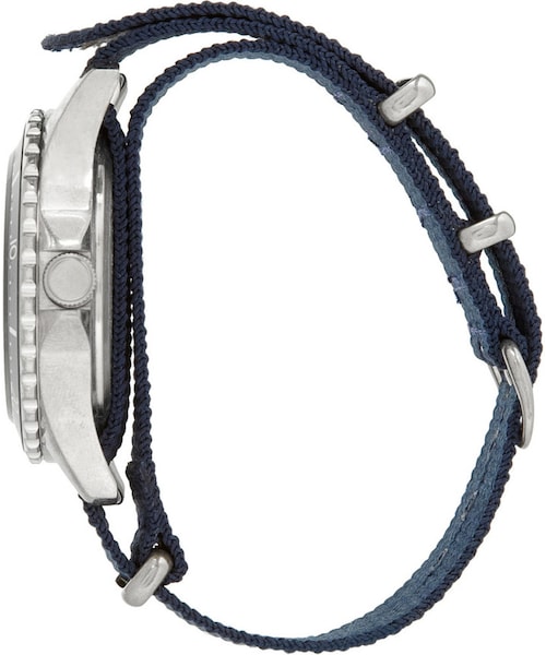 TIMEX（タイメックス）の「Timex x J.Crew Timex Andros Steel Watch（アナログ腕時計・メンズ・Blue・One Size）」の4枚目の写真