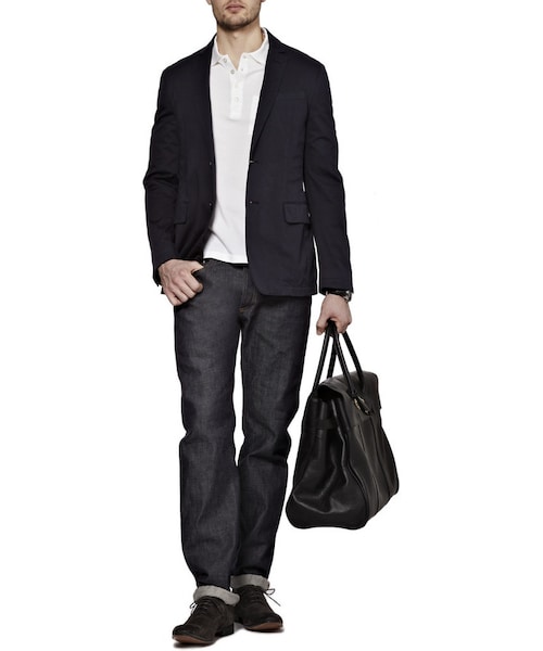 Mulberry（マルベリー）の「Mulberry Piccadilly Leather Holdall Bag（バッグ・メンズ・Black・One Size）」の4枚目の写真