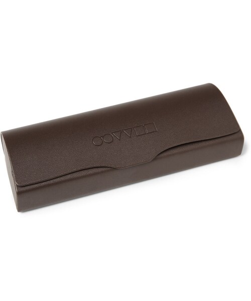 OLIVER PEOPLES（オリバーピープルズ）の「Oliver Peoples Gregory Peck Tortoiseshell Round-Frame Optical Glasses（メガネ・メンズ・Brown・One Size）」の3枚目の写真