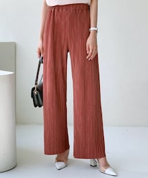 DHOLIC | プリーツウエストゴムパンツ(カーゴパンツ)