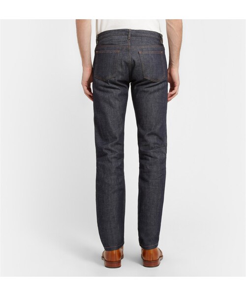 A.P.C.(アーペーセー)の「A.P.C. New Standard Regular-Fit Dry Selvedge Denim Jeans(デニムパンツ・メンズ・Blue・28/29/30/31/32/33/34/35/36)」の2枚目の写真