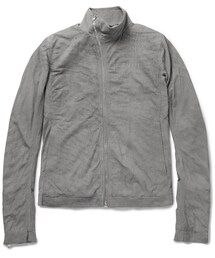 Rick Owens | Rick Owens Distressed-Suede Bomber Jacket(ライダースジャケット)