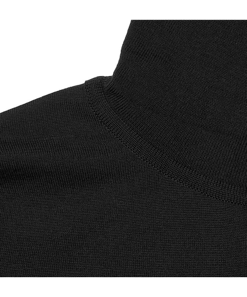 JOHN SMEDLEY（ジョンスメドレー）の「John Smedley Belvoir Rollneck Merino Wool Sweater（ニット/セーター・メンズ・BLACK/BLUE/Gray/GRAY/Gray_429607/BLACK_429603/BLACK_429608/GRAY_429602/BLUE_429604/GRAY_429605/GRAY_429606・S/M/L/XL/XXL）」の9枚目の写真