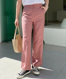 DHOLIC | リネン混ワイドスラックス(スラックス)