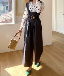 DHOLIC | ストラップ付オールインワン(つなぎ/オールインワン)