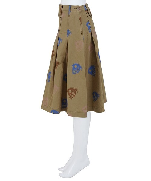 Ne-net（ネネット）の「アネットアイボトム / スカート（スカート・レディース・white(01)/beige(03)/khaki(09)・01/02）」の6枚目の写真