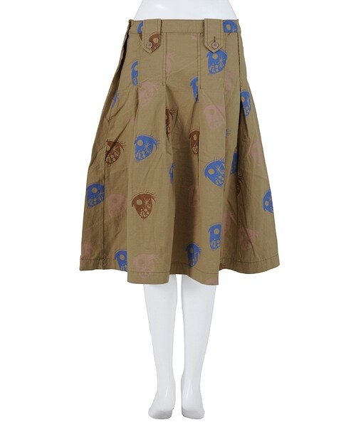 Ne-net（ネネット）の「アネットアイボトム / スカート（スカート・レディース・white(01)/beige(03)/khaki(09)・01/02）」の4枚目の写真