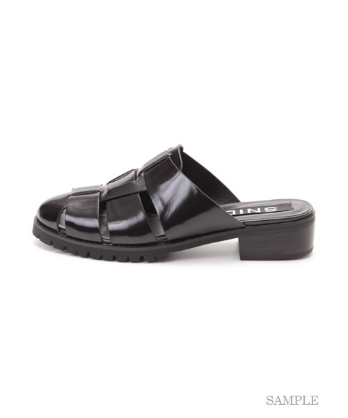 SNIDEL(スナイデル)の「バウンシングサボ(サンダル・レディース・WHT/BRW/BLK・S/M/L)」の6枚目の写真