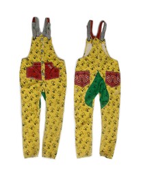 One deux boo | ジュニアサイズサロペット（WOOD STOCK柄）(パンツ)