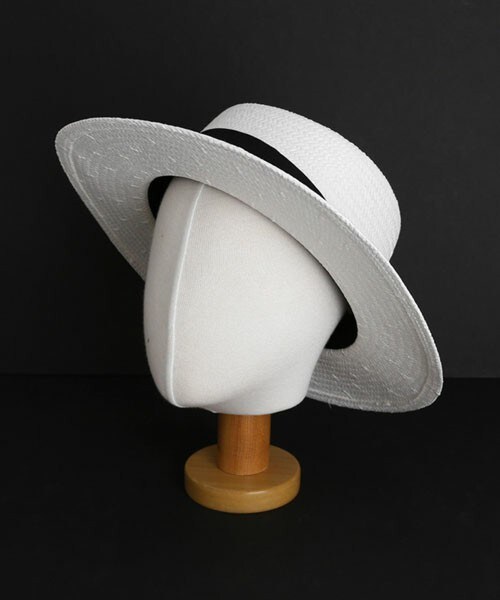 DHOLIC(ディーホリック)の「リーフリボンハット(ハット・レディース・ホワイト/ピンク/その他/ベージュ/ブラック・FREE)」の1枚目の写真