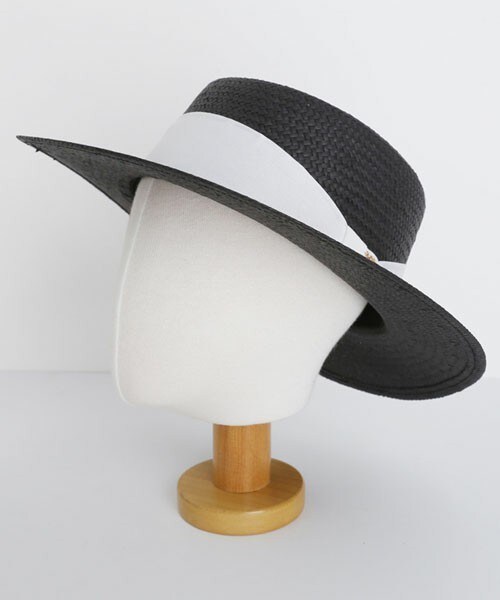 DHOLIC(ディーホリック)の「リーフリボンハット(ハット・レディース・ホワイト/ピンク/その他/ベージュ/ブラック・FREE)」の2枚目の写真