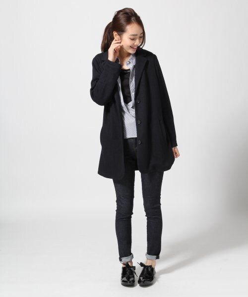 GLOBAL WORK（グローバルワーク）の「デニム５Ｐスリム１４ＦＷ（パンツ・レディース・ホワイト05/ブルー85/ネイビー89・Ｓ/Ｍ/Ｌ/ＸＬ）」の6枚目の写真